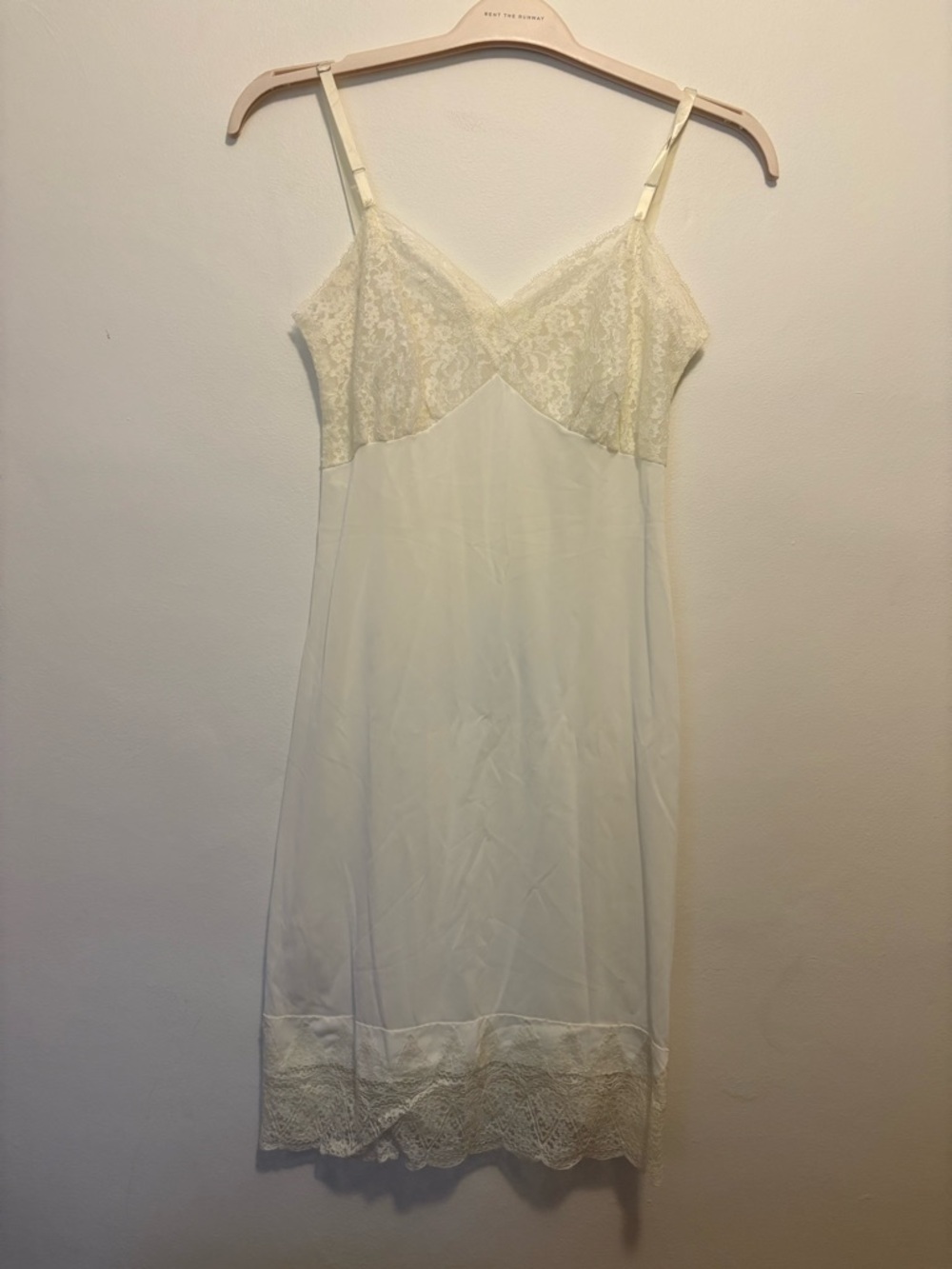 Vintage white slip